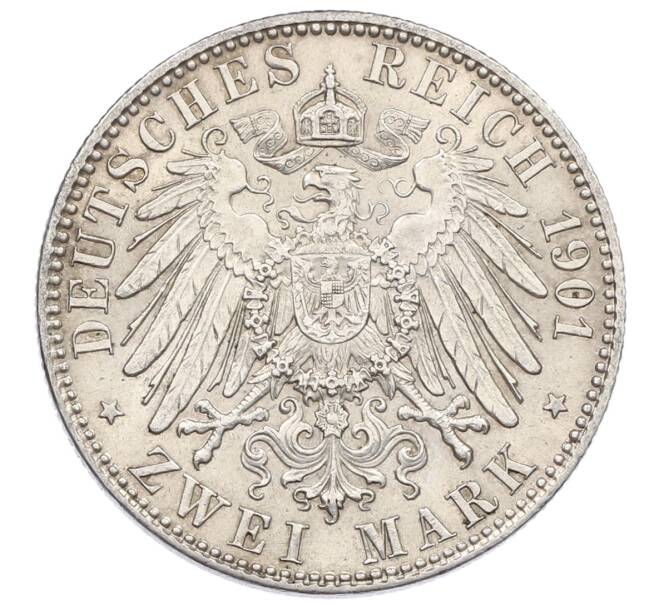 Монета 2 марки 1901 года Германия (Пруссия) «200 лет Пруссии» (Артикул: M2-83857) — Фото №2