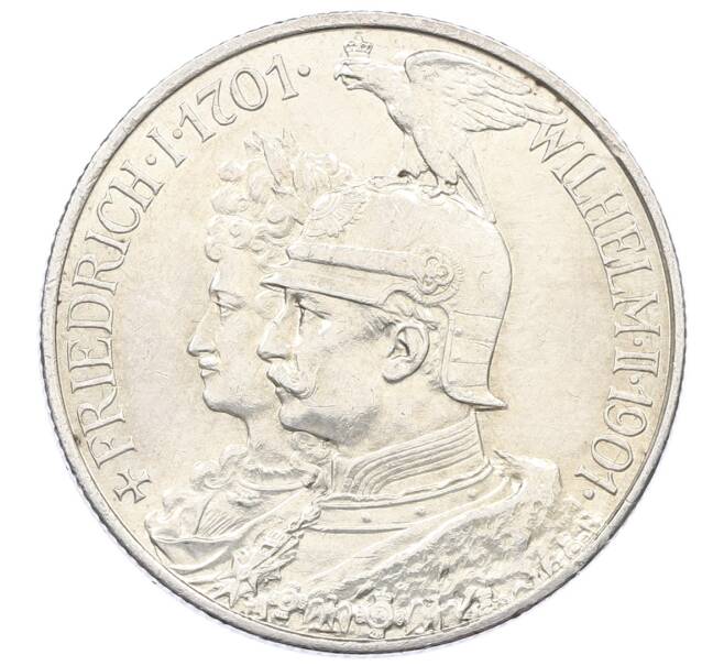 Монета 2 марки 1901 года Германия (Пруссия) «200 лет Пруссии» (Артикул: M2-83860) — Фото №1