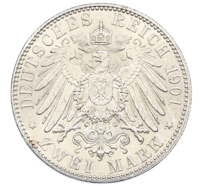 Монета 2 марки 1901 года Германия (Пруссия) «200 лет Пруссии» (Артикул: M2-83860) — Фото №2