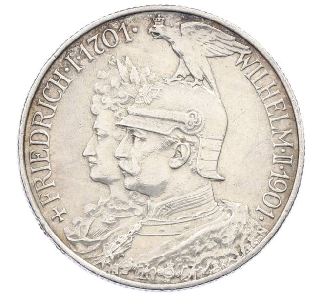 Монета 2 марки 1901 года Германия (Пруссия) «200 лет Пруссии» (Артикул: M2-83862) — Фото №1