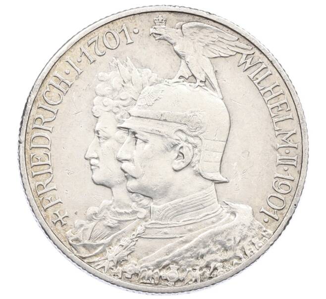 Монета 2 марки 1901 года Германия (Пруссия) «200 лет Пруссии» (Артикул: M2-83864) — Фото №1