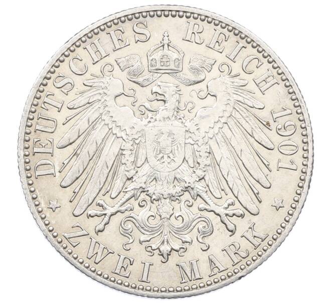 Монета 2 марки 1901 года Германия (Пруссия) «200 лет Пруссии» (Артикул: M2-83864) — Фото №2