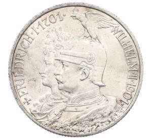 2 марки 1901 года Германия (Пруссия) «200 лет Пруссии» — Фото №1