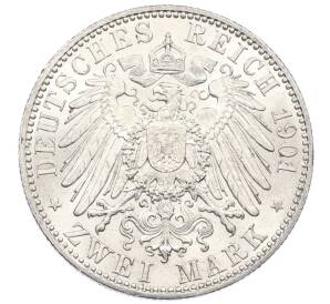 2 марки 1901 года Германия (Пруссия) «200 лет Пруссии» — Фото №2