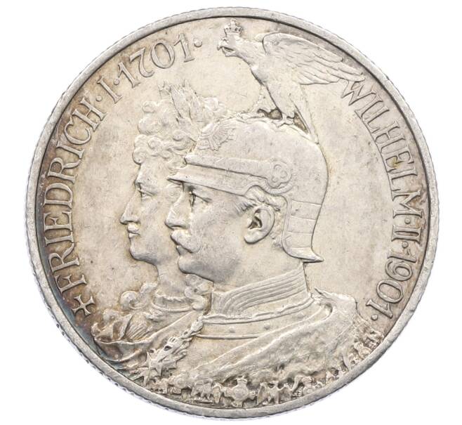 Монета 2 марки 1901 года Германия (Пруссия) «200 лет Пруссии» (Артикул: M2-83873) — Фото №1