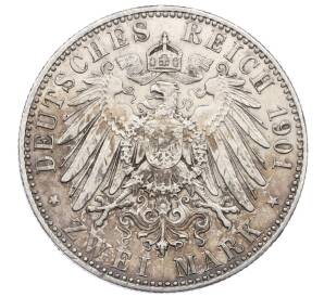 2 марки 1901 года Германия (Пруссия) «200 лет Пруссии» — Фото №2