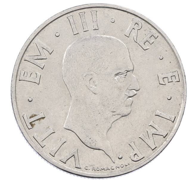 Монета 2 лиры 1940 года Италия (Артикул: M2-83912) — Фото №2
