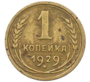 1 копейка 1929 года — Фото №1