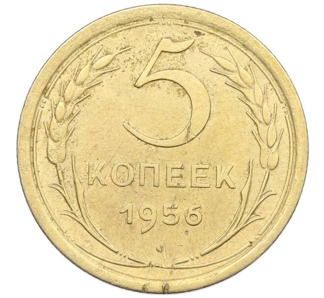 Монета 5 копеек 1956 года (Артикул: K12-57414) — Фото №1