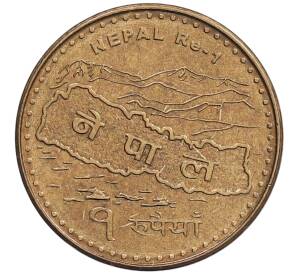 1 рупия 2009 года (BS 2066) Непал — Фото №1