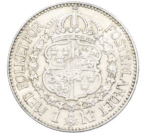 1 крона 1915 года Швеция — Фото №2