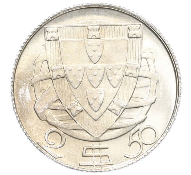 Монета 2.50 эскудо 1951 года Португалия (Артикул: M2-83979) — Фото №2
