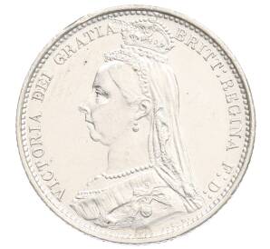 6 пенсов 1887 года Великобритания — Фото №2