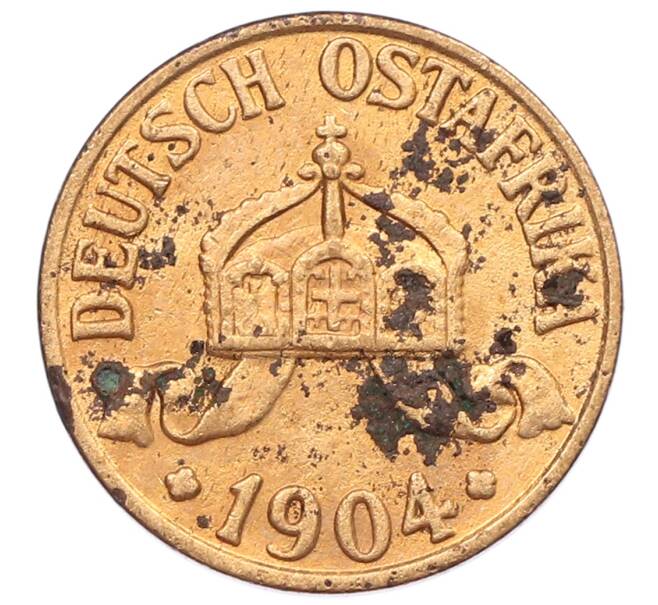 Монета 1/2 геллера 1904 года A Германская Восточная Африка (Артикул: M2-84089) — Фото №2