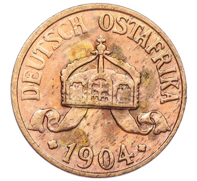 Монета 1/2 геллера 1904 года A Германская Восточная Африка (Артикул: M2-84090) — Фото №2