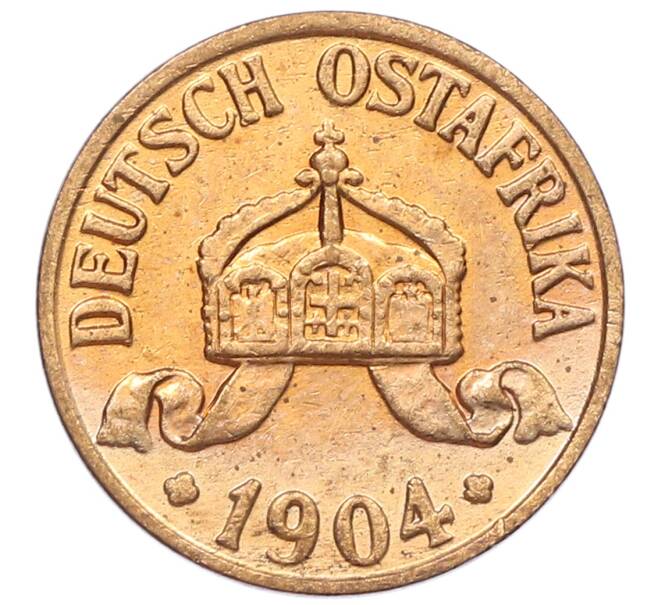 Монета 1/2 геллера 1904 года A Германская Восточная Африка (Артикул: M2-84092) — Фото №2
