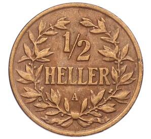 1/2 геллера 1905 года A Германская Восточная Африка — Фото №1