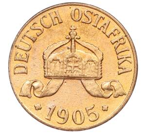 1/2 геллера 1905 года J Германская Восточная Африка — Фото №2