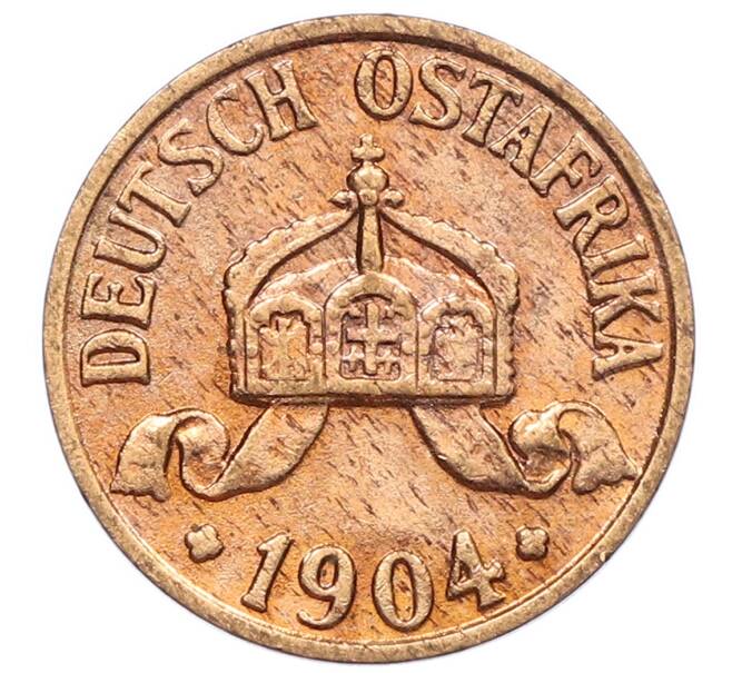 Монета 1/2 геллера 1904 года A Германская Восточная Африка (Артикул: M2-84099) — Фото №2