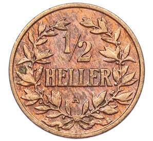 1/2 геллера 1904 года A Германская Восточная Африка — Фото №1