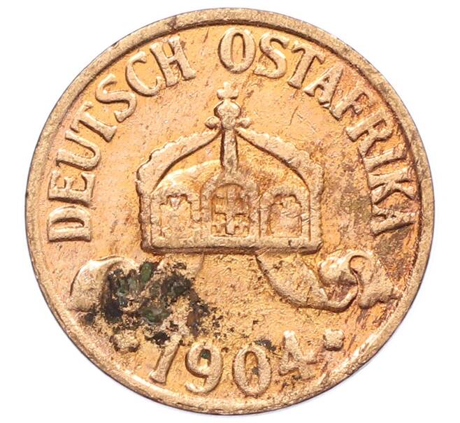 Монета 1/2 геллера 1904 года A Германская Восточная Африка (Артикул: M2-84100) — Фото №2