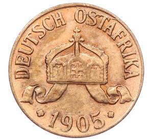 1/2 геллера 1905 года J Германская Восточная Африка — Фото №2