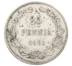 25 пенни 1901 года Русская Финляндия