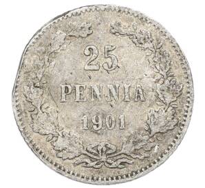 25 пенни 1901 года Русская Финляндия