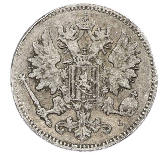 Монета 25 пенни 1901 года Русская Финляндия (Артикул: M1-62491) — Фото №2