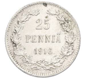 25 пенни 1916 года Русская Финляндия — Фото №1