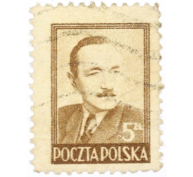 Почтовая марка 5 марок 1948 года Польша (Артикул: K12-58248) — Фото №1