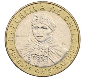 100 песо 2012 года Чили — Фото №2