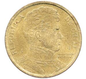 10 песо 2005 года Чили — Фото №2