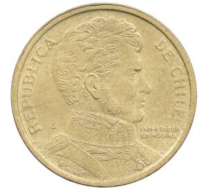 10 песо 2005 года Чили — Фото №2