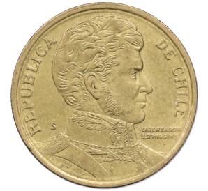 10 песо 1999 года Чили — Фото №2