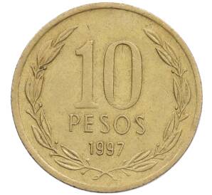 10 песо 1997 года Чили — Фото №1