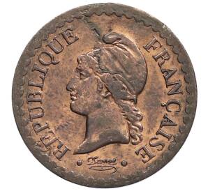 1 сантим 1851 года А Франция — Фото №2