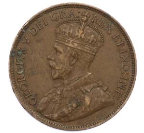 1 цент 1918 года Канада — Фото №2