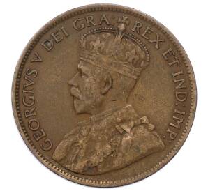 1 цент 1917 года Канада — Фото №2