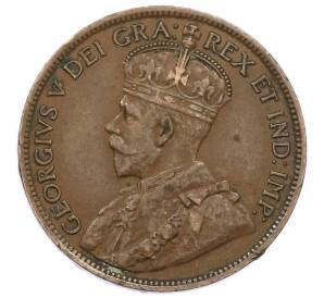 1 цент 1918 года Канада — Фото №2