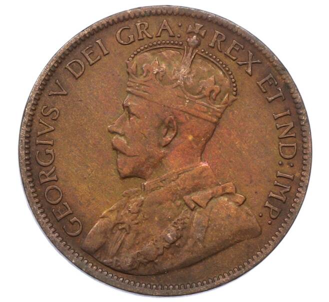 Монета 1 цент 1918 года Канада (Артикул: M2-84159) — Фото №2