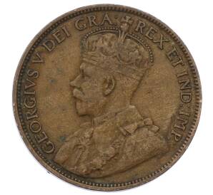 1 цент 1917 года Канада — Фото №2