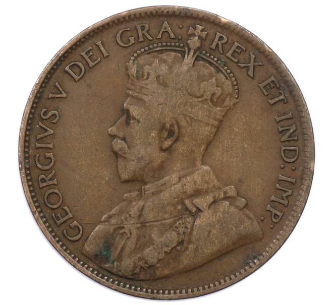 Монета 1 цент 1919 года Канада (Артикул: M2-84161) — Фото №2