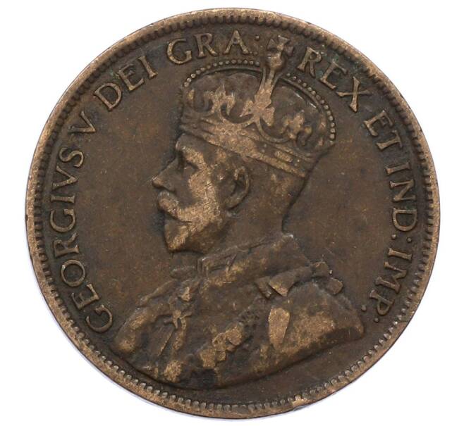 Монета 1 цент 1916 года Канада (Артикул: M2-84163) — Фото №2