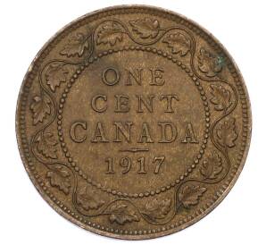 1 цент 1917 года Канада — Фото №1