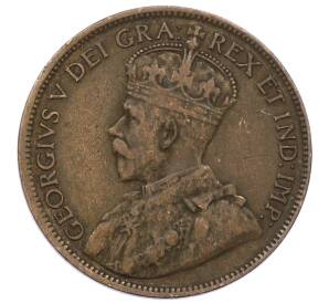 1 цент 1918 года Канада — Фото №2