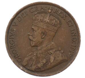 1 цент 1919 года Канада — Фото №2