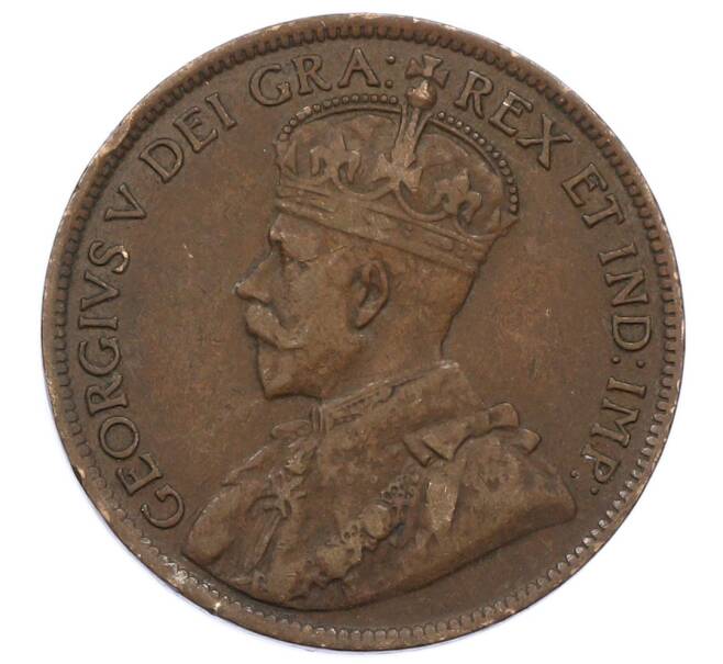 Монета 1 цент 1919 года Канада (Артикул: M2-84173) — Фото №2