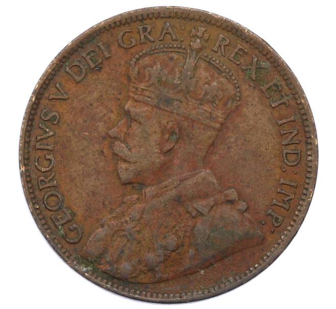 Монета 1 цент 1920 года Канада (Артикул: M2-84175) — Фото №2