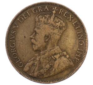 1 цент 1918 года Канада — Фото №2